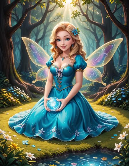enchanted forest background
