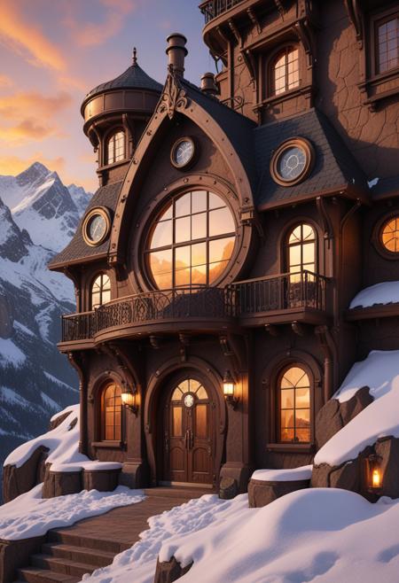 Dynamic Wildcard - steampunk house unleashed