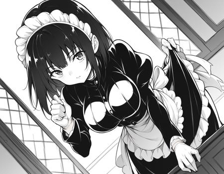 Tsubaki Rurikawa (瑠璃川 椿) - [Kyockchokyock (Kyockcho)] Maid Kyouiku -Botsuraku Kizoku Rurikawa Tsubaki- ([きょくちょ局 (きょくちょ)] メイド教育 -没落貴族瑠璃川椿-)