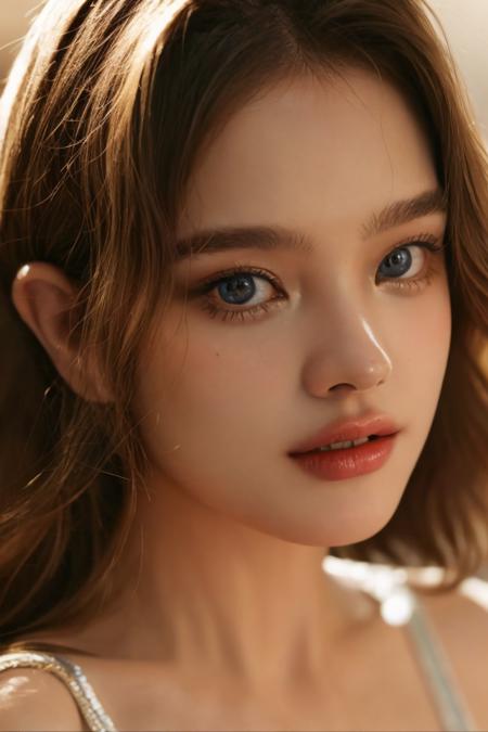 Young Natalia Vodianova: Russian model