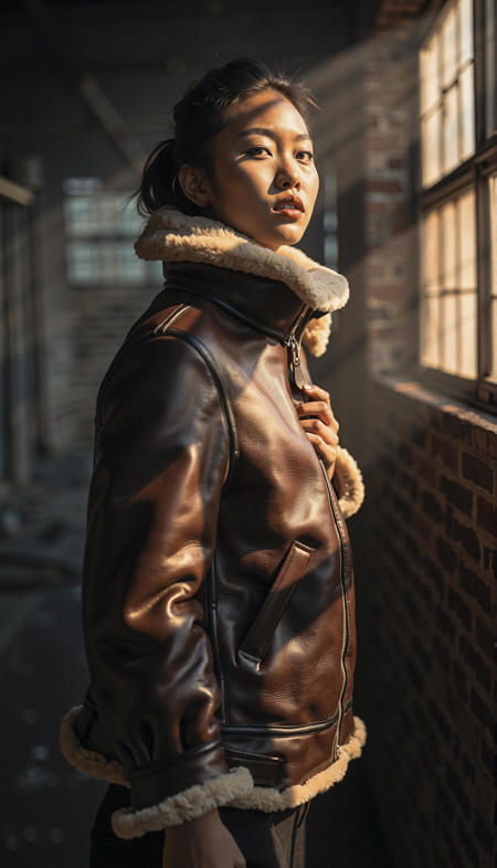 B-3 Sheepskin Bomber Jacket [Flux]