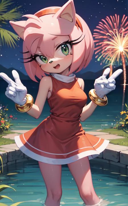 Amy Rose | Sonic The Hedgehog | 2 Attires