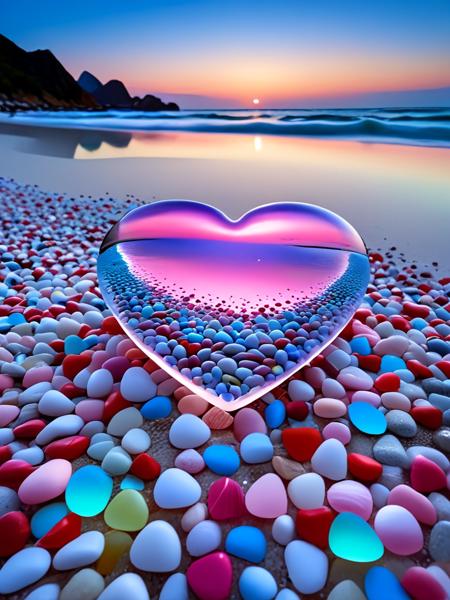glass beach SDXL