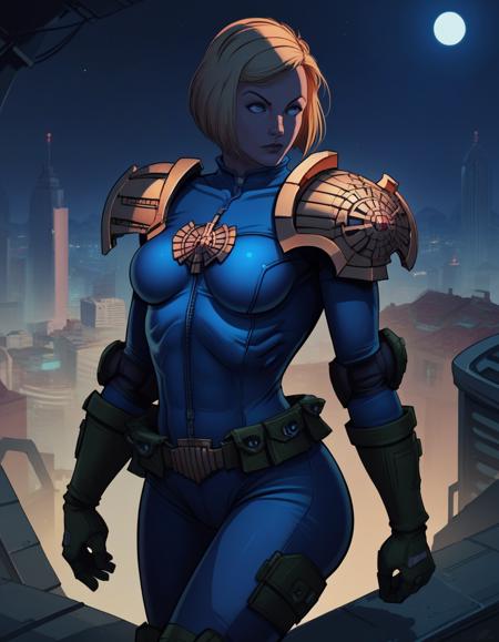 Judge Anderson: Dredd (PonyXL)版本J Anderson PXL v1.0 (ID: 971607)