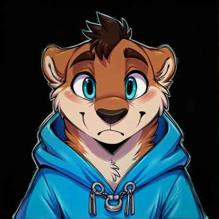Furry Sticker Style for Pony Diffusion V6 XL