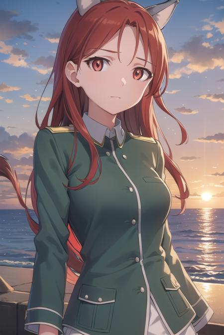 Minna-Dietlinde Wilcke (ミーナ・ディートリンデ・ヴィルケ) - Strike Witches (ストライクウィッチーズ)