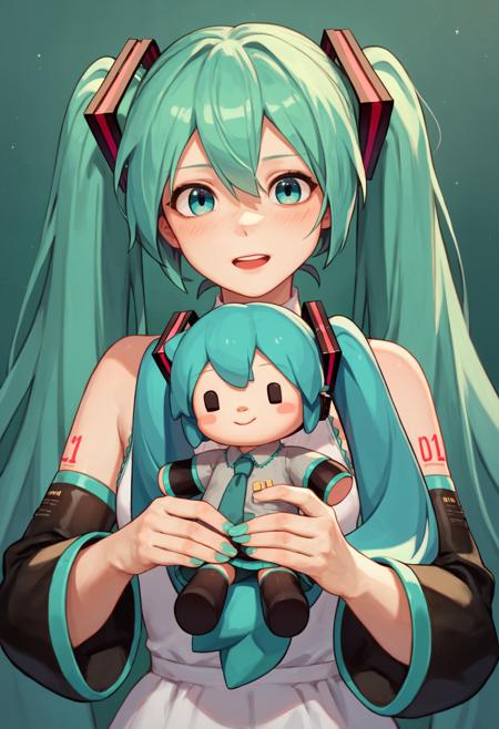 (PonyXL Concept) Holding Character Doll | 角色抱着fufu