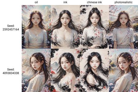 PAseer的油彩和水墨/PAseer's Oil and Ink Painting