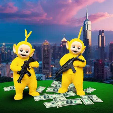 Teletubbies - SDXL