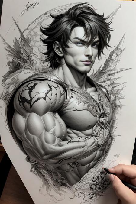 Very High Quality Handmade Drawing Generator Concept