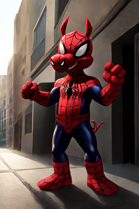 Spider-Ham (Ultimate Spider-Man), Furry Character LoRA