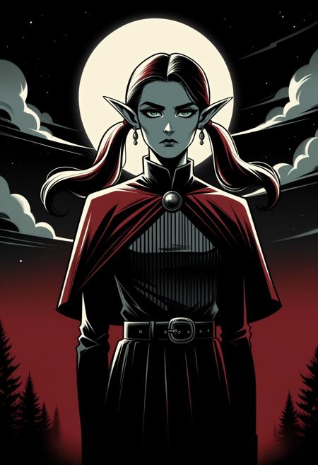 Lunar Noir Style - Lora Flux | Pony