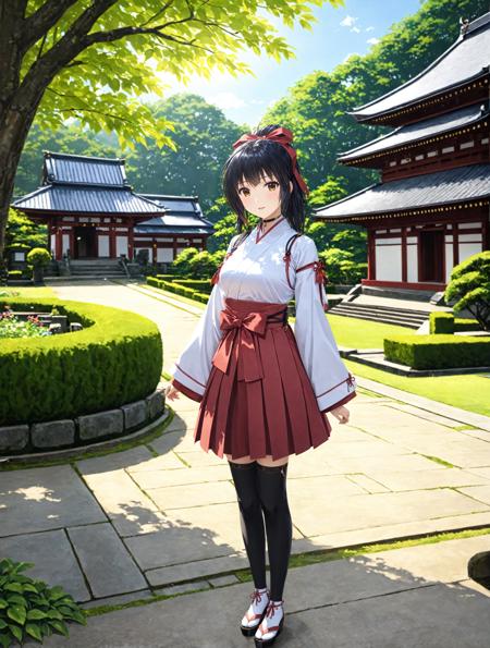 Koyori Amamiya from (Divine Miko Koyori)