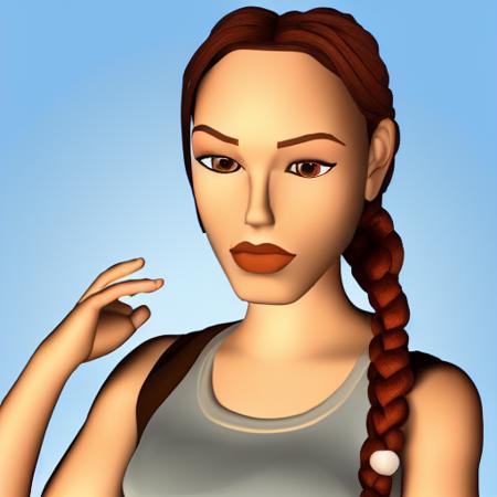 Vintage Lara Croft (classic style)