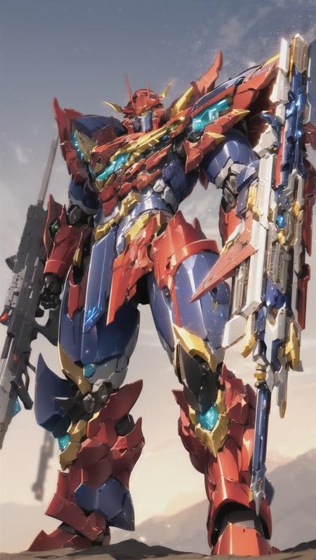 Super robot diffusion(Gundam, EVA, ARMORED CORE, BATTLE TECH like mecha lora)