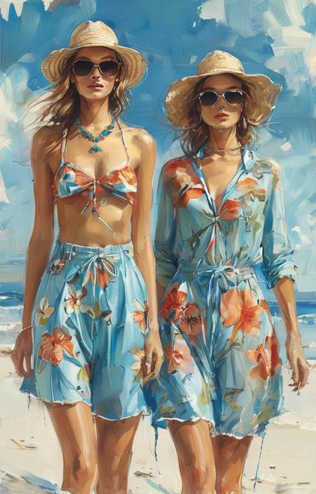 style of Beachwear fashion [SDXL] 265