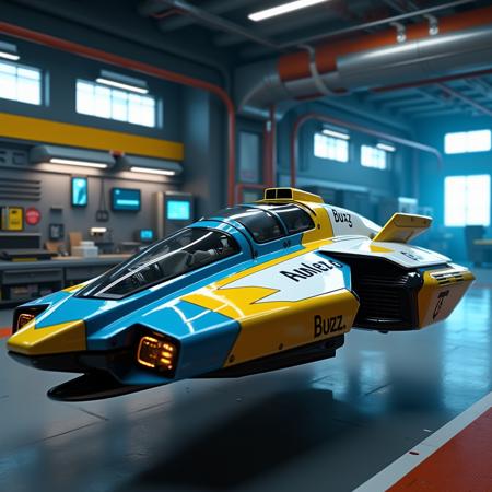 AGV [ANTI-GRAVITY VEHICLE] FLUX (CONCEPT)