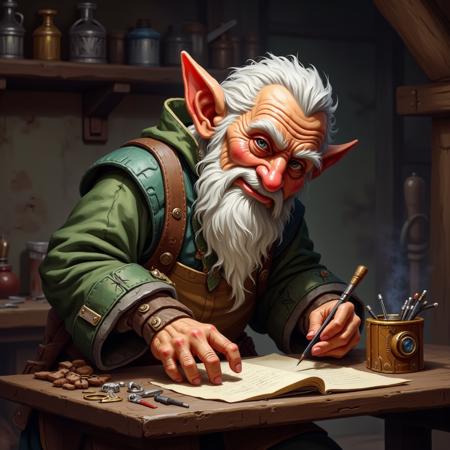 Fantasy and RPG style gnome