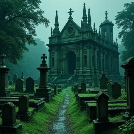 Haunted Streets of Highgate: A Gothic Cemetery Lora