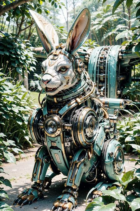 mechanical rabbit