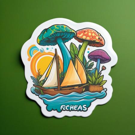 Fresh Ideas@Stickers_SDXL