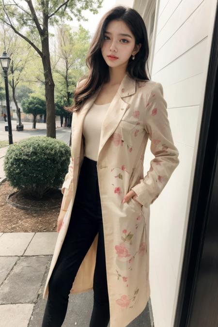 Waisted Woolen Coat