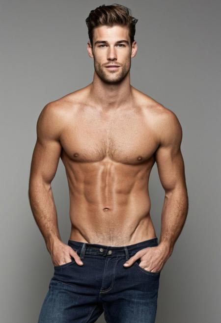 Handsome Male models (body+face) 30-40