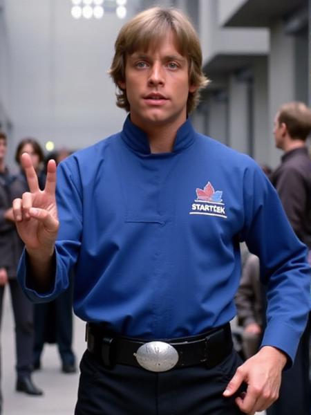 Luke Skywalker - Star Wars episode 4 (1977) - Flux1.D