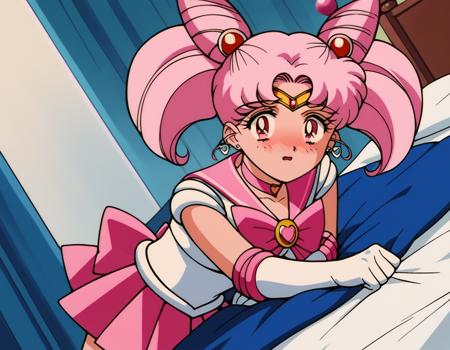 Chibiusa Tsukino (ちびうさ) / Sailor Chibi Moon (セーラーちびムーン) - Sailor Moon (美少女戦士セーラームーン) - COMMISSION W/ DATASET