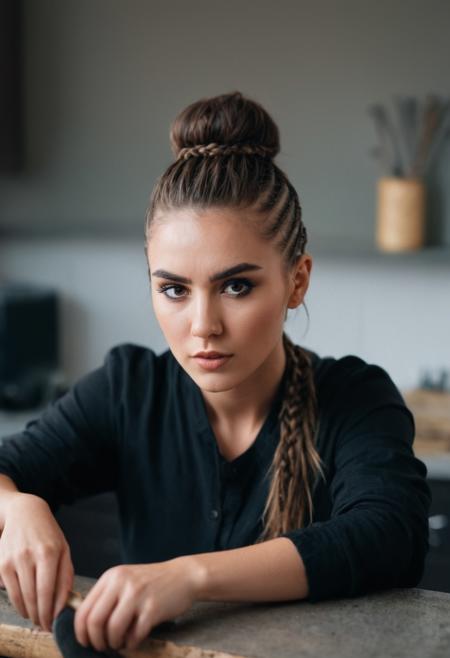 Braided side / Side Cornrows | Hair