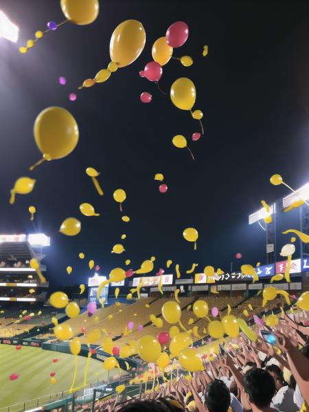 甲子園球場＆トラッキー Hanshin Koshien Studium & ToLucky