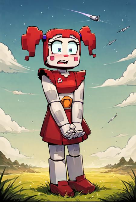 Circus Baby ZAMination Fazbear and Friends Minecraft / FNAF / Five Nights at Freddy's Pony+1.5版本Pony A (ID: 1111659)