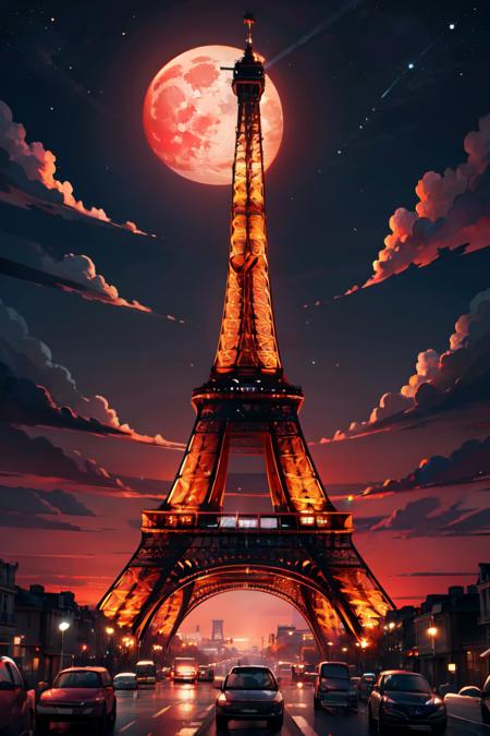 Eiffel Tower (Champ de Mars in Paris, France) [Pony & Illustrious & SD1.5]