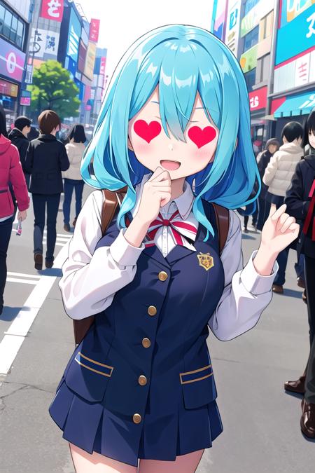 Heart shaped eyes / ハート眼