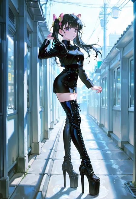 Platform Glamour Thigh Boots