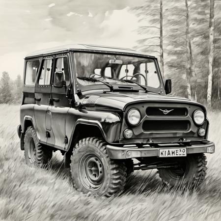 Uaz Hunter by ct0kk