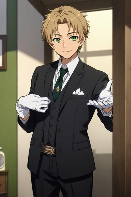 Rudeus Grayrat (Mushoku Tensei) LoRA style