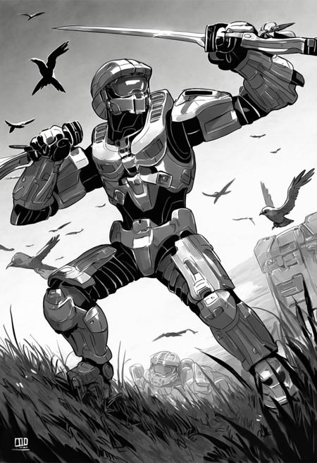 MasterChief LoKr for PonyXL v6(SFW/ NSFW)