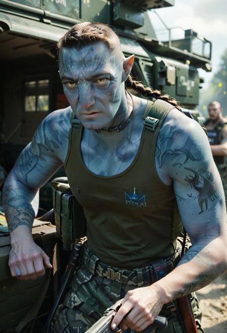 Miles Quaritch (from Avatar: The Way of Water) [Pony]