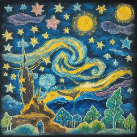 SDXL ChalkBoardDrawing LoRA版本SDXL ChalkBoardDrawing LoRA r8 (ID: 292477)