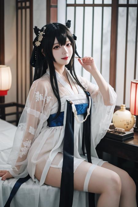 碧蓝 逸仙 膏发凝脂 Azur Lane Yat Sen