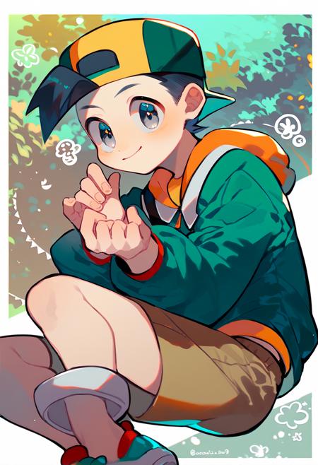 Ethan / Gold (Pokemon) Multiple Outfits / (Pony)