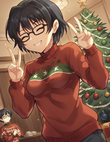 Shizune Hakamichi (羽加道 静音) - Disability Girls (Katawa Shoujo) (かたわ少女)