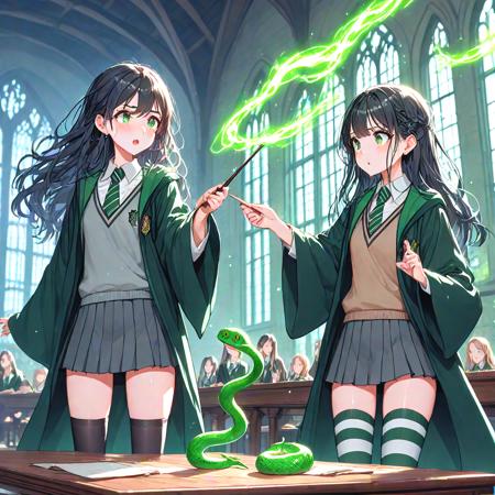 girl like slytherin