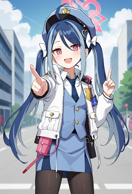 Pony XL - Nemugaki Fubuki  合歓垣 フブキ - blue archive