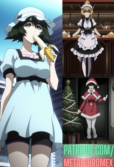 Mayuri Shiina (Steins;Gate+0-all outfits from both anime!) - Pony + Illustrious