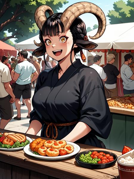 Maya (A Black Goat Maiden's (Shaving) Romance) by Jun