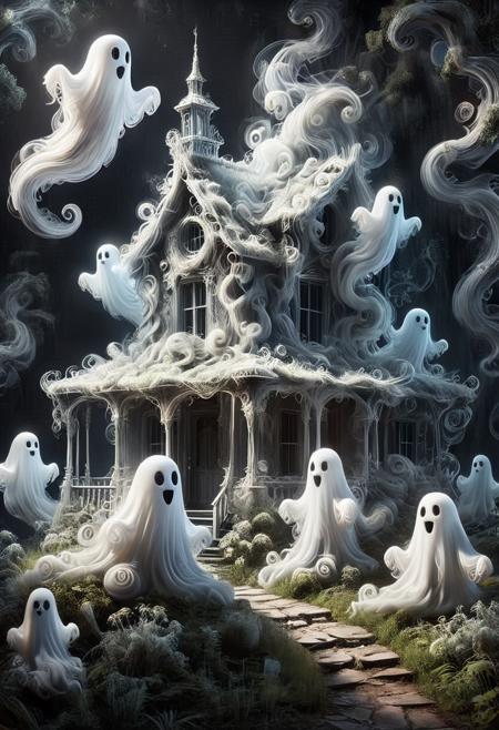 Swirly Ghosts - World Morph [SDXL / FLUX]