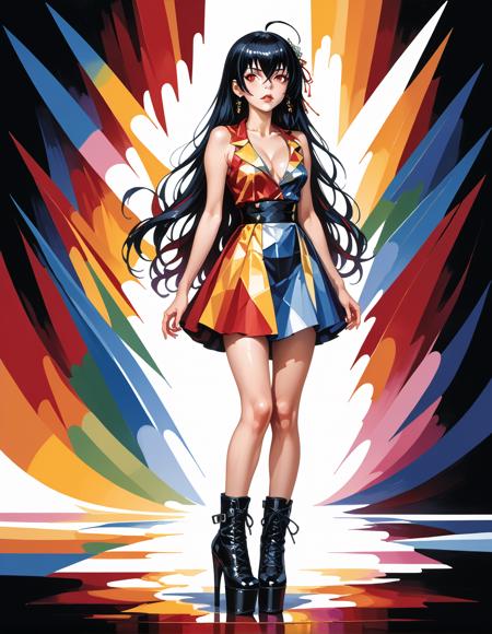 Abstract Maximalist Style PONYXL