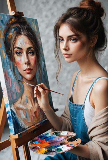 Painting a Self-Portrait